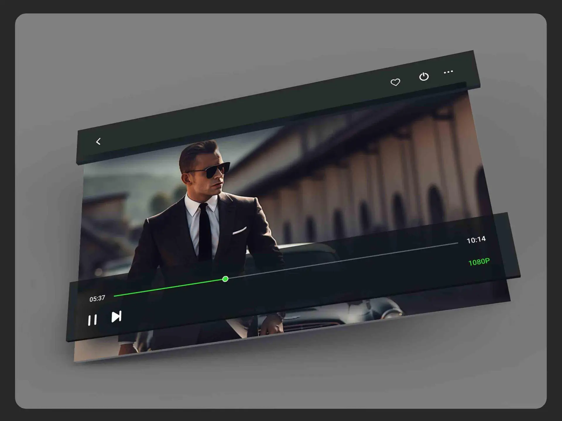 Image of a handsome, charismatic man, walking away from his vintage sports car. Image representing a subliminal program designed to make the listener instantly charismatic and confident