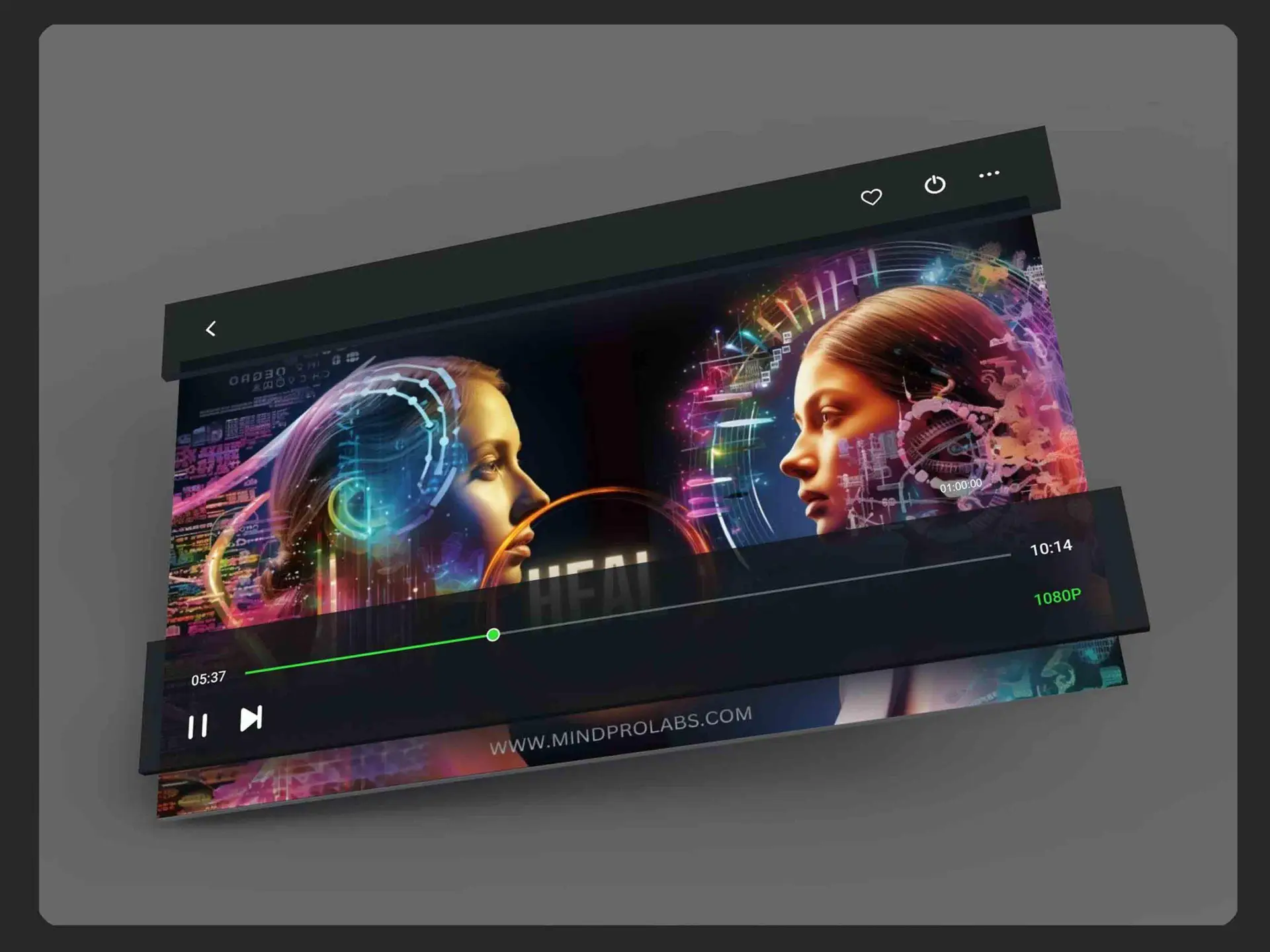 Super Fast Healing Subliminal Thumbnail 2 Image representing a subliminal program designed to heal your mind and body fast