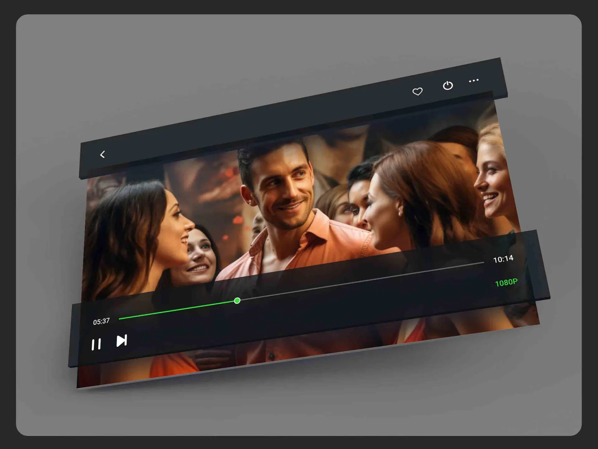 Confident man surrounded by attractive women, representing success with the Become a Successful Pickup Artist subliminal program.